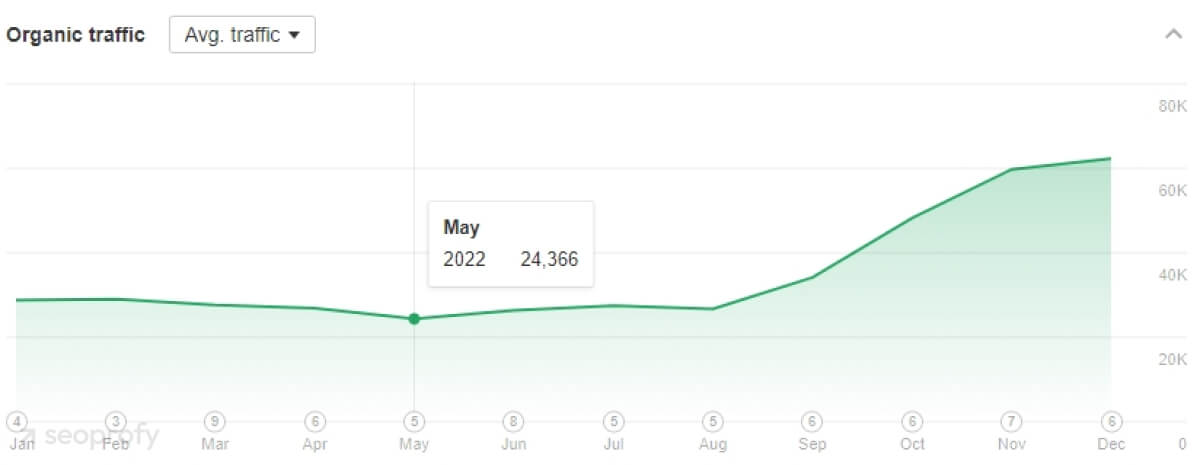 from 20k to 200k seo case study