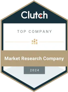 clutch top market research company 2024 seoprofy awards