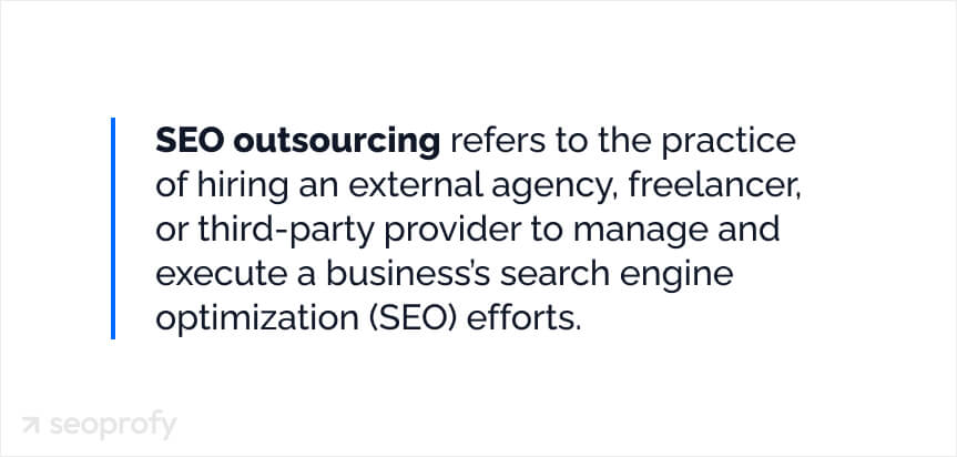 What Is SEO Outsourcing