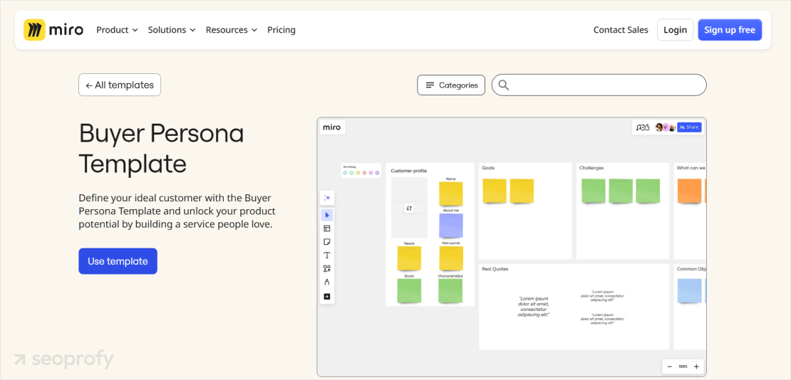 ree persona templates miro