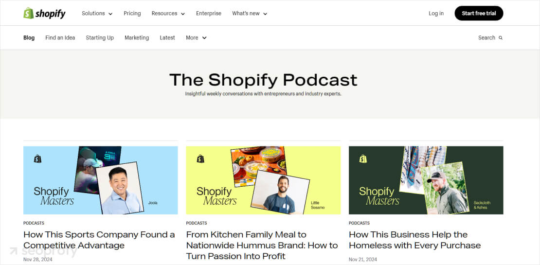 shopify podcast