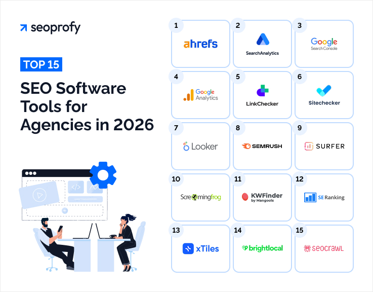 Top 15 SEO Software Tools for Agencies in 2026