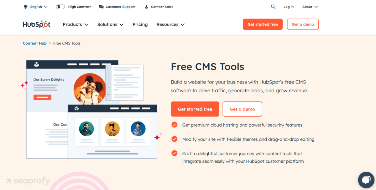 HubSpot CMS Hub