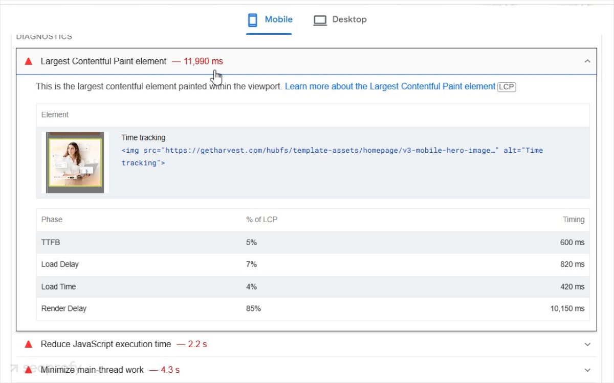 Actionable tips on how to improve your site performance