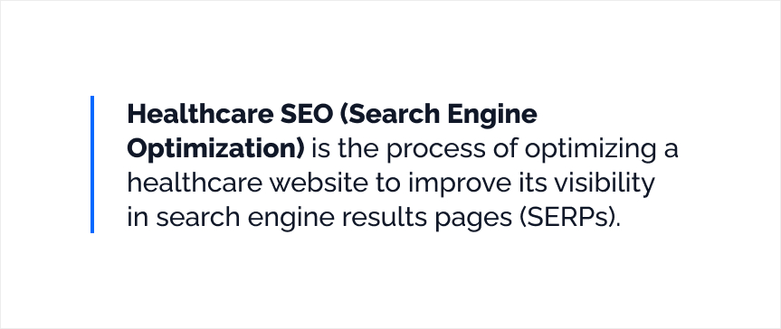 What Is Healthcare SEO