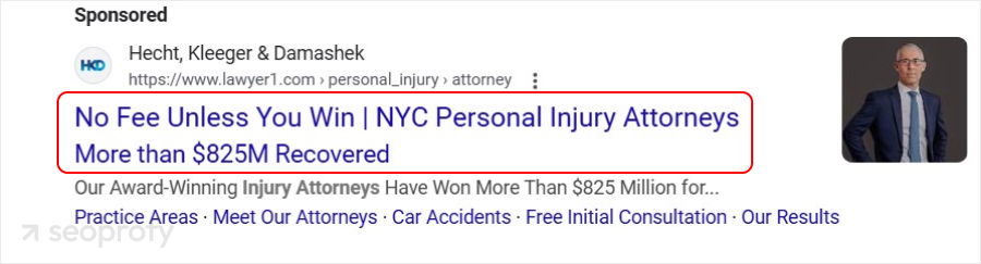 Effective PPC ads for lawyers