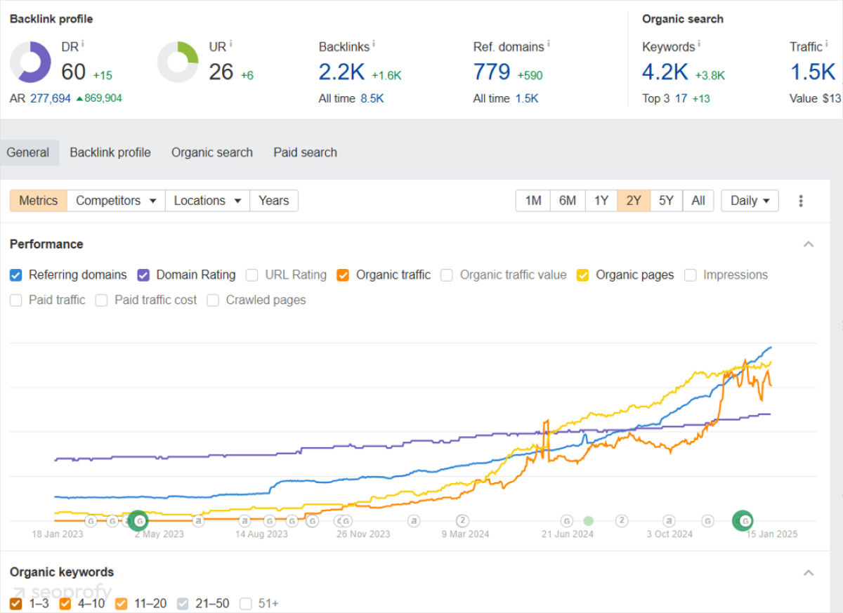 Define Your Current SEO Performance