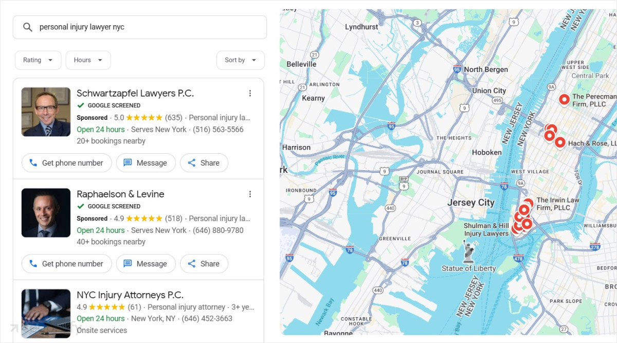 Google Search Ads with location extensions