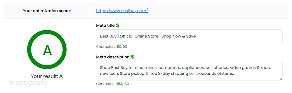 Improvement of metadata