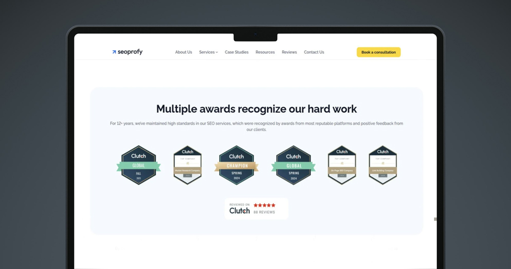 SeoProfy awards