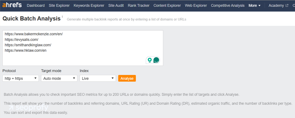 Inbound links