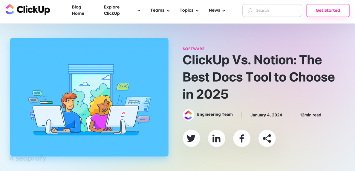 Comparison Pages or Listicles