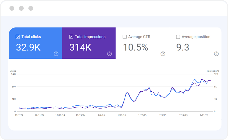 ecommerce website seo case study