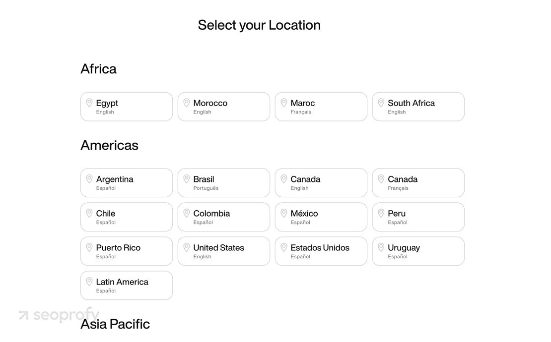Analyze Competitor Links by Market