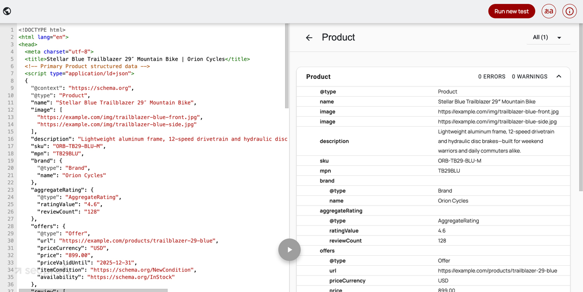 Enable Schema Markup (Structured Data)