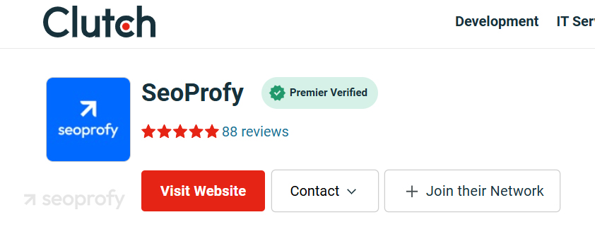 Check out Directories Like Clutch