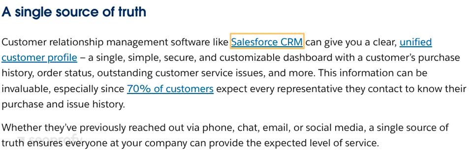 Blog Post by Salesforce