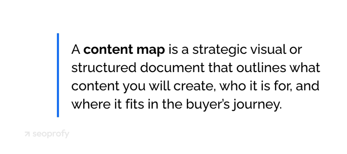 What Is a Content Map