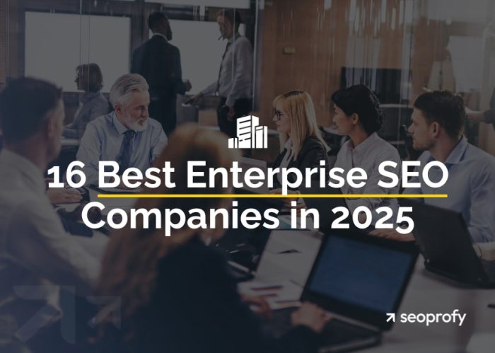 16 Best Enterprise SEO Companies in 2025