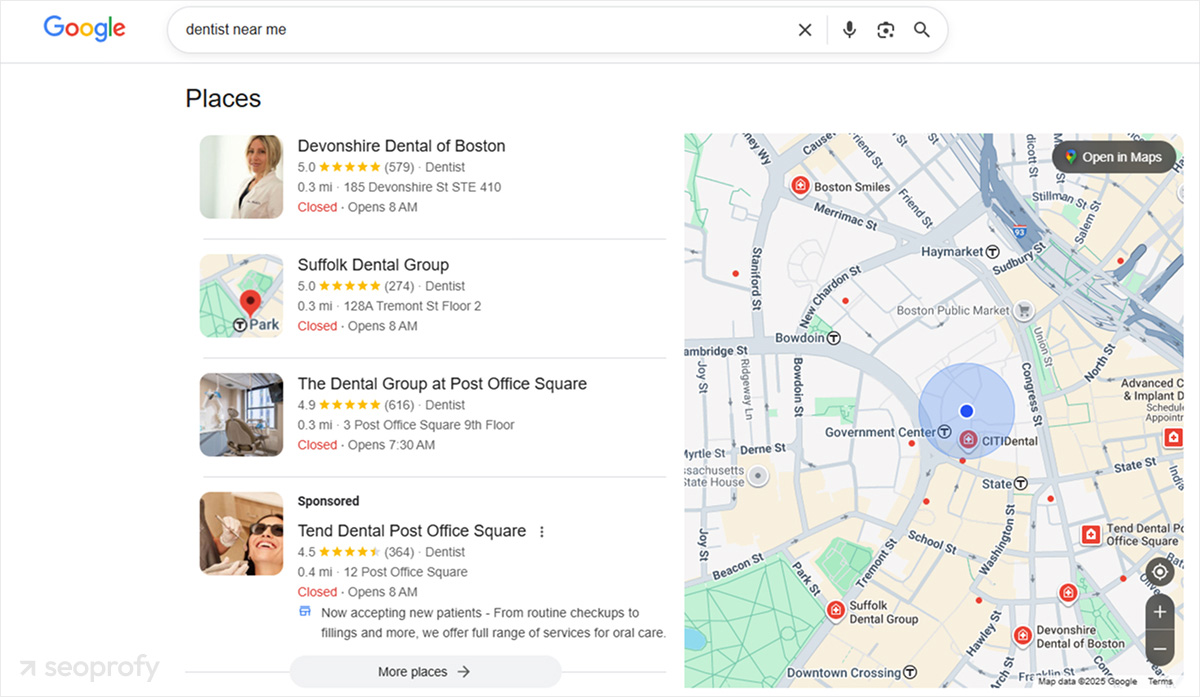 Local SEO for Dentists