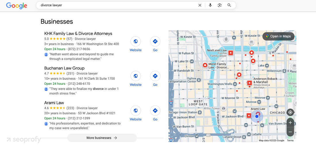 Local SEO for lawyers