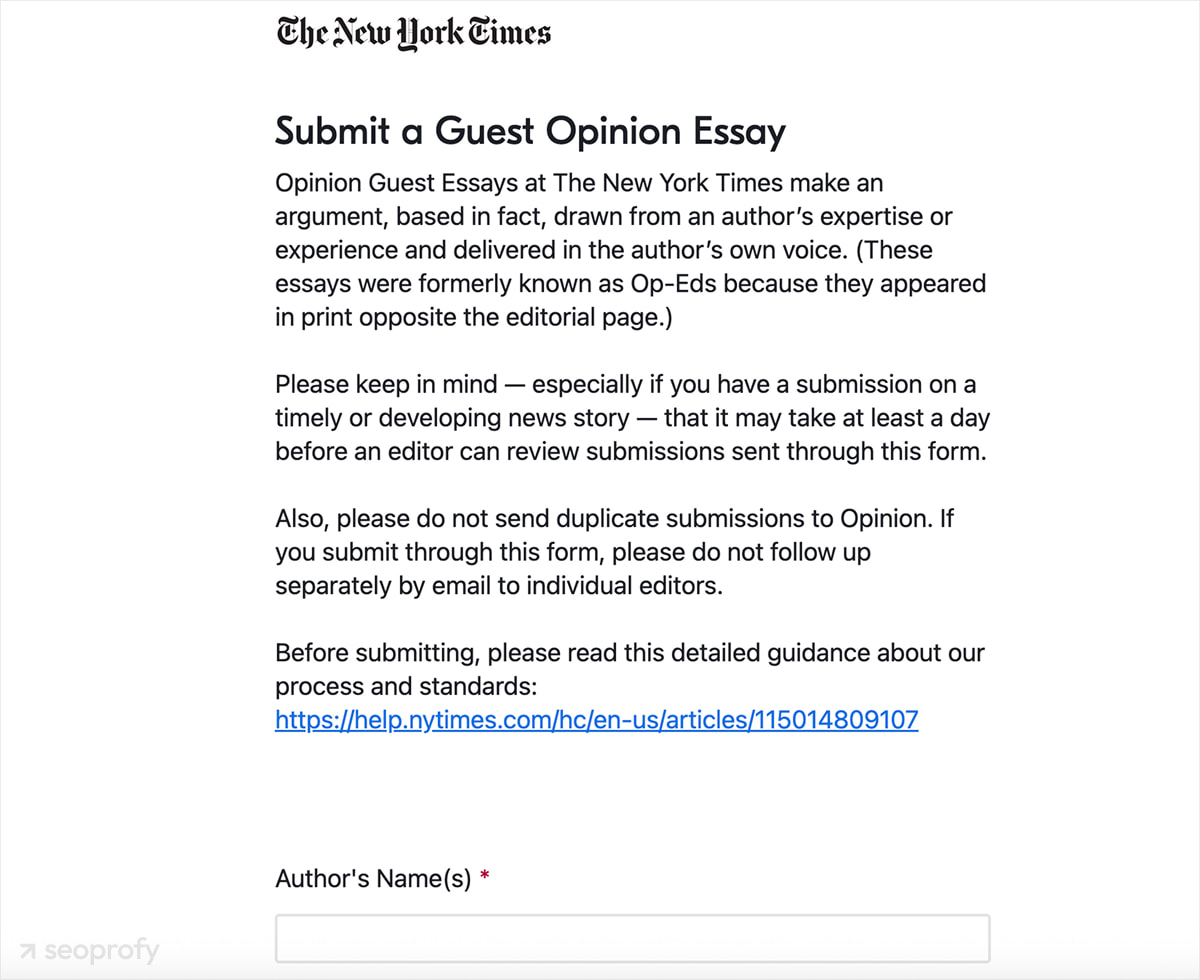 The New York Times Regularly Invites Outside Experts