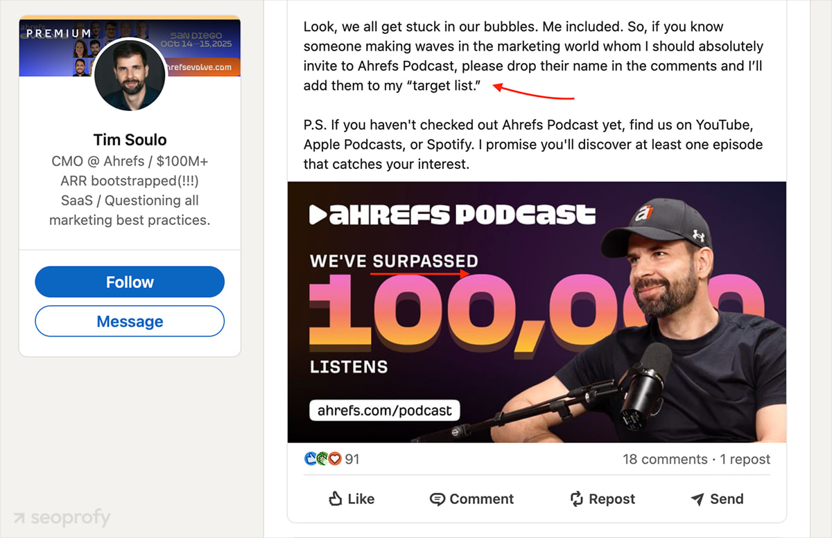 Collaboration with Influencers