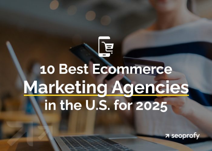 10 Best Ecommerce Marketing Agencies in the U.S. for 2025