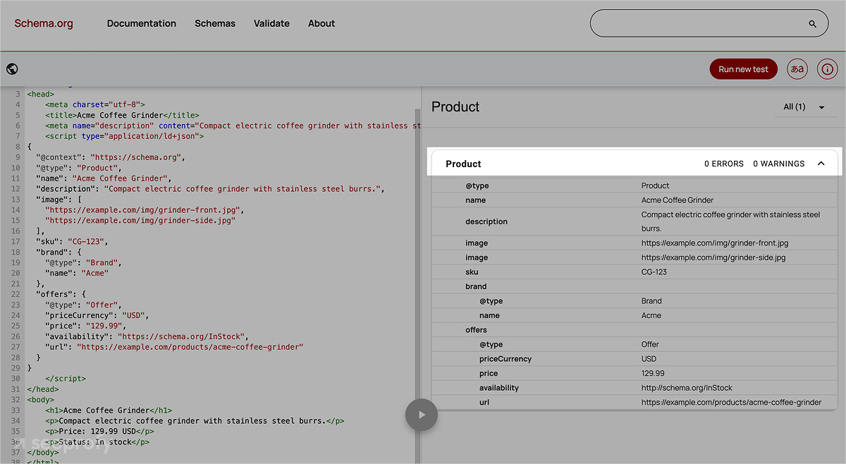 Structured Data and Schema Markup