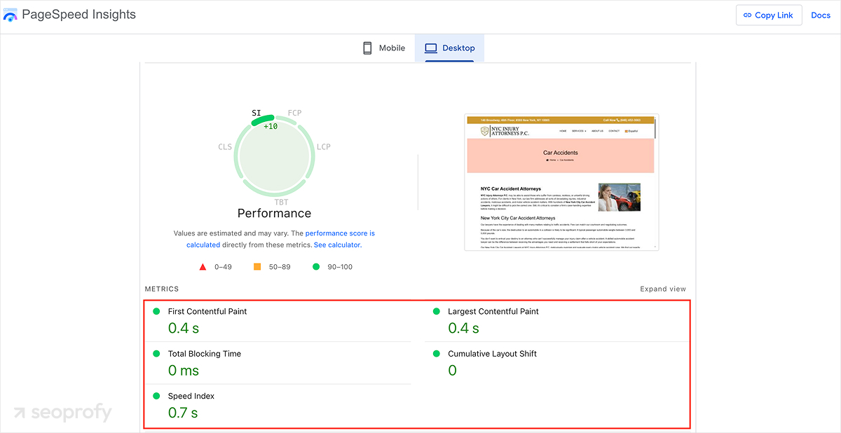 Improve Technical SEO and Core Web Vitals