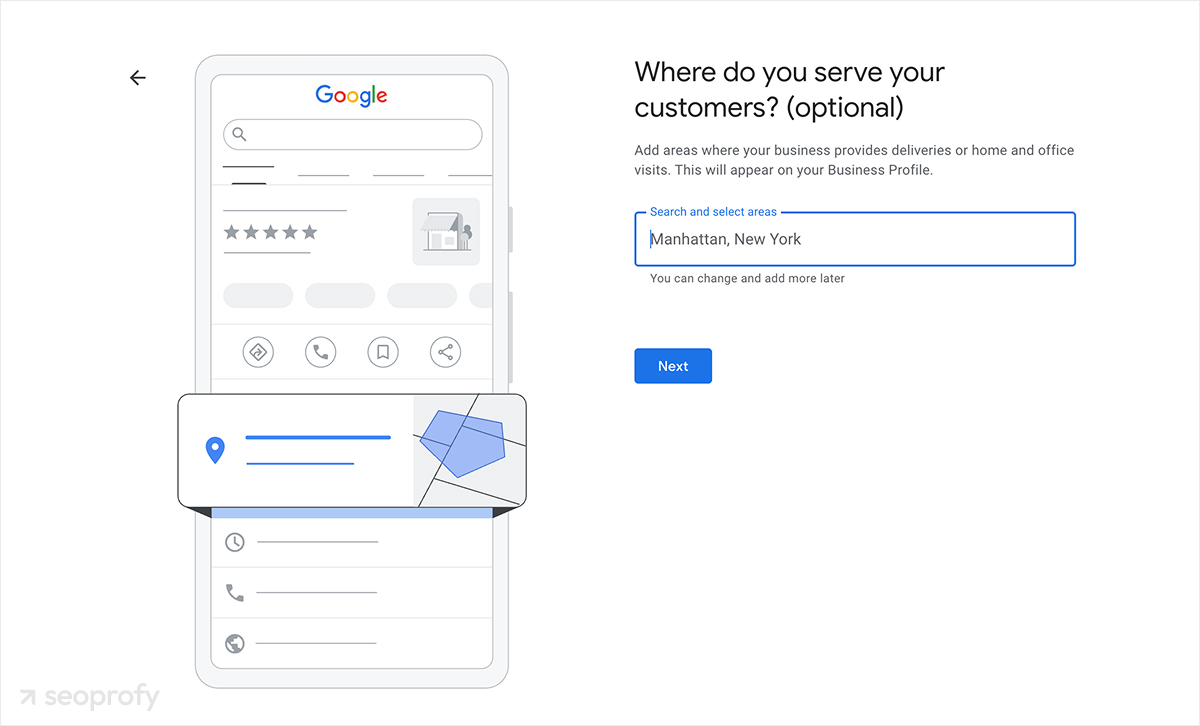 Complete all details in Google Business Profile