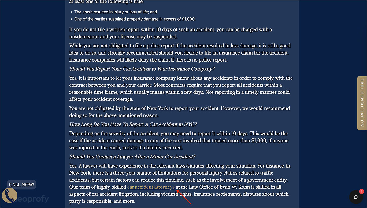 Legal Content Writing