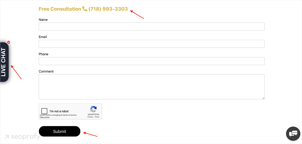 Add Strong Calls-to-Action and Lead Forms