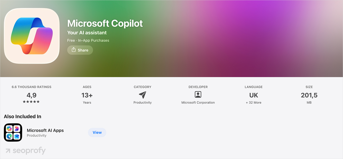 Microsoft Copilot App