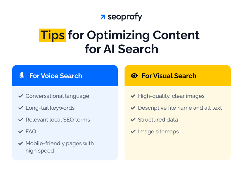 Tips for Optimizing Content for AI Search