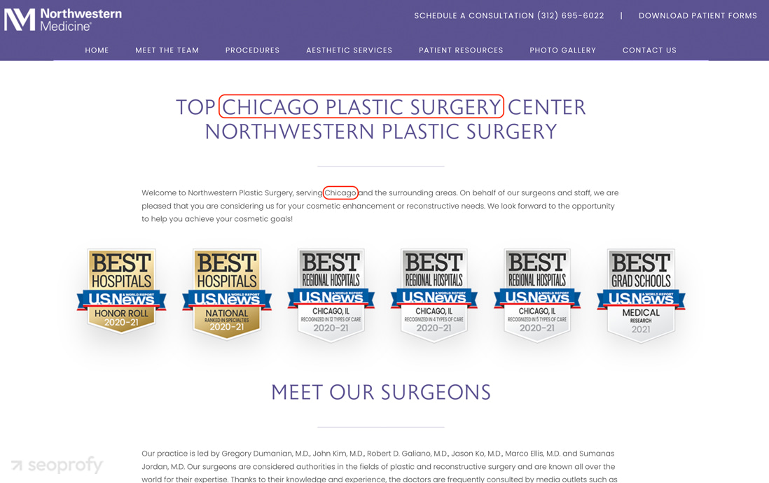 Comprehensive Local Landing Pages