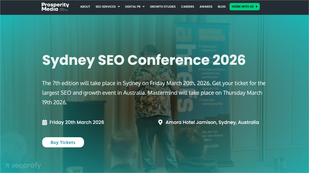Sydney SEO Conference