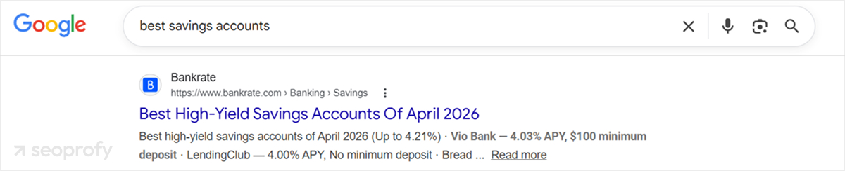 Meta Description and Title