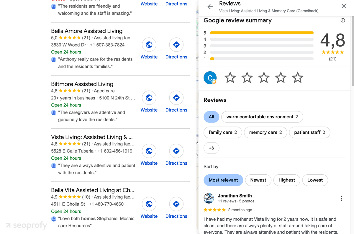 Online Reputation Management and Reviews
