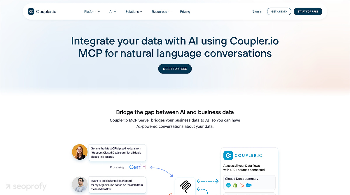 Coupler.io MCP Server