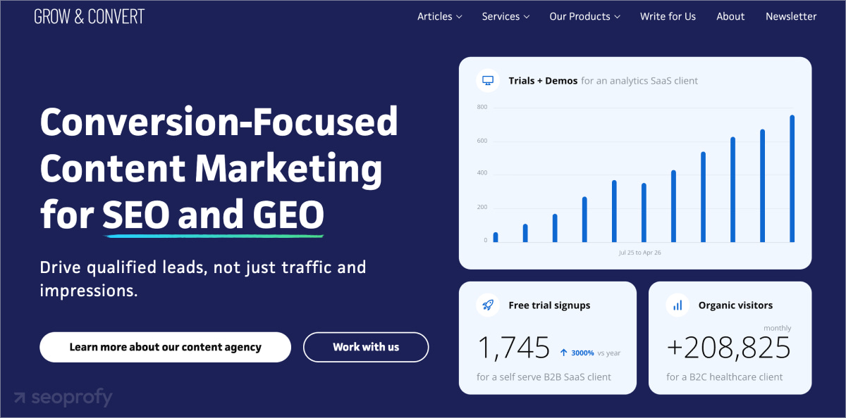 Grow & Convert