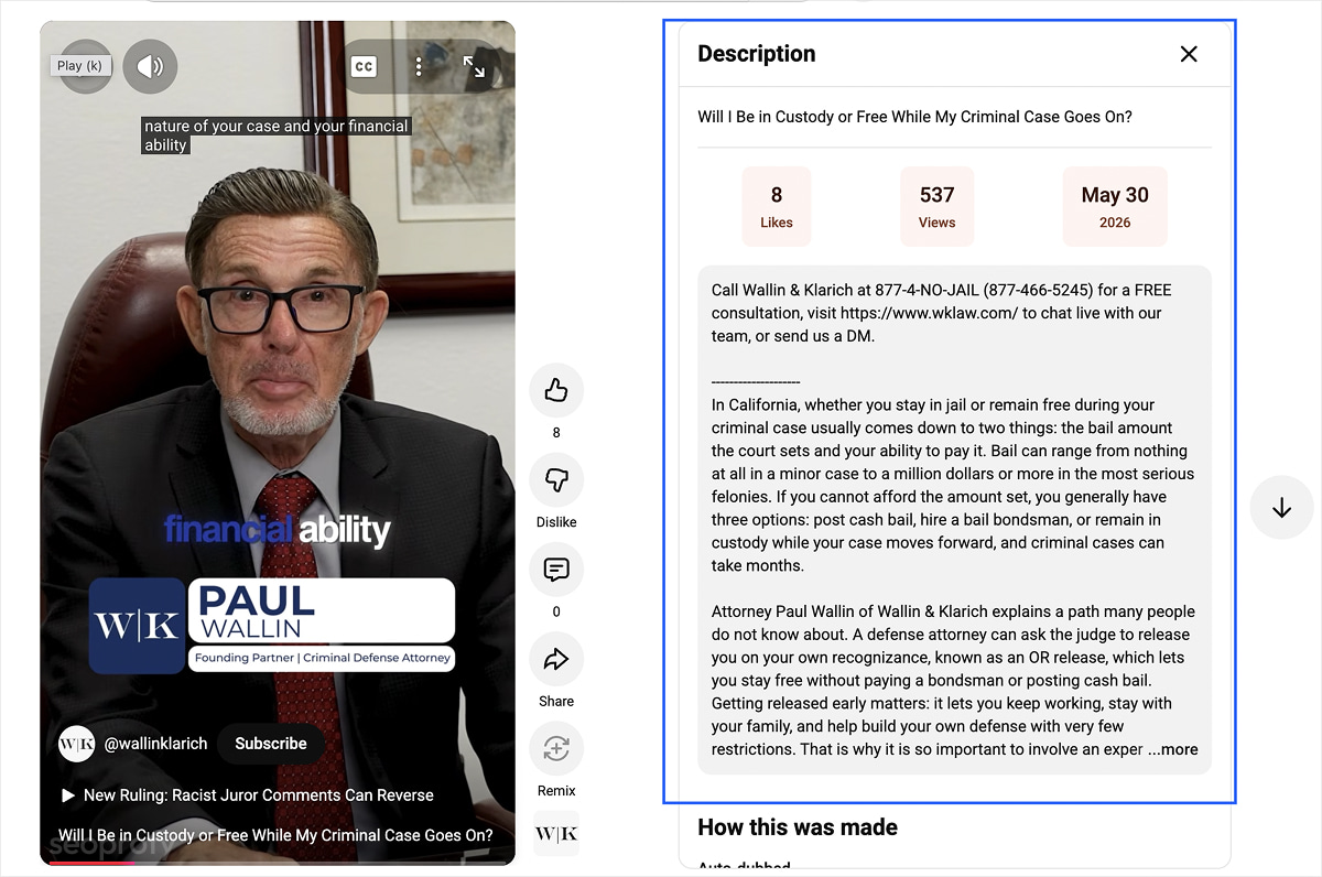 Record Videos that Solve one Specific Task at a Time
