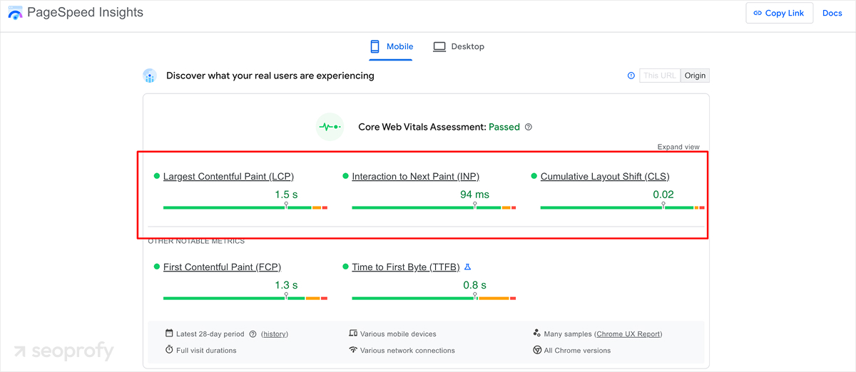 Improve Technical SEO and Core Web Vitals