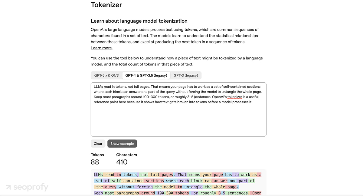 Structure Content in Answer-Sized Chunks