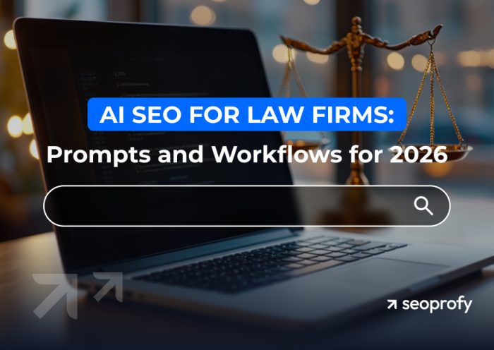 AI SEO for Law Firms: Prompts and Workflows for 2026