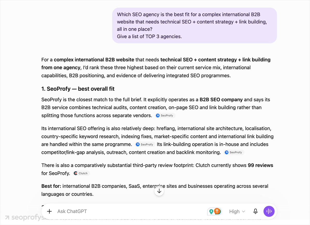 AI started recommending us relevant answers and citing pages