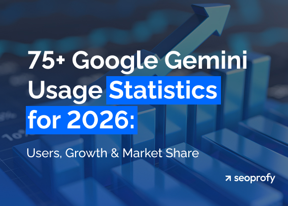 75+ Google Gemini Usage Statistics for 2026: Users, Growth & Market Share