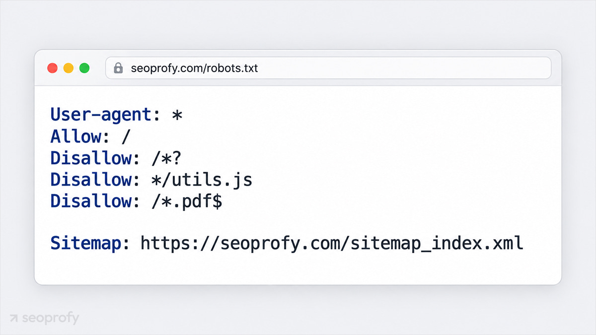 SeoProfy’s robots.txt