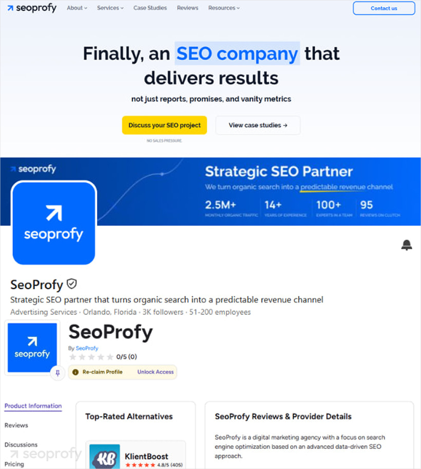 Entity Clarity and Consistent Brand Positioning